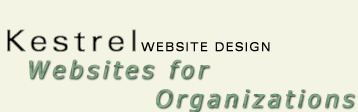 Kestrel Website Design - Websites for Organizations