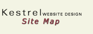 Kestrel Website Design - Site Map